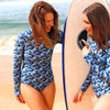 Long Sleeve Swimsuit - Bronte King Tide