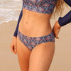 Bikini bottom - Pacific Low Tide Deep Blue