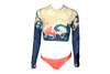 Rash vest - Avalon cropped Kirra